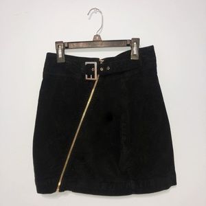 Mini Black Corduroy Skirt- Urban Outfitters